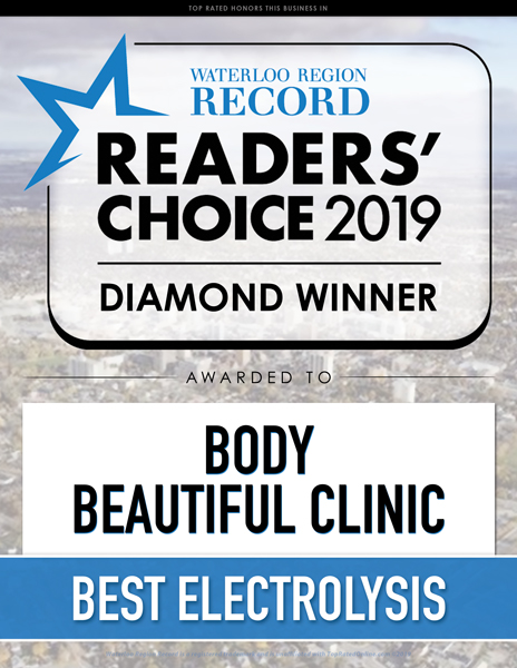 Best Electrolysis - Kitchener-Waterloo Record - Reader's Choice Winner